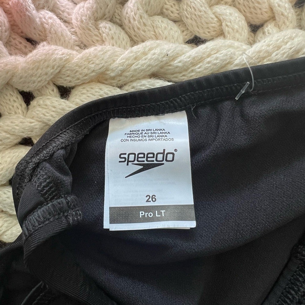 Speedo PROLT SUPRO-A Team Black Competitive Racing Suit size 26