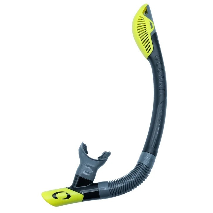 Oceanic Adult 3-Piece Snorkeling Set: Fins Snorkel Panoramic Mask & Carry Bag