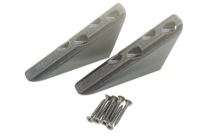 Kayak Wall Mount Hooks “No Show” Hidden Flush Mount Paddle Canoe