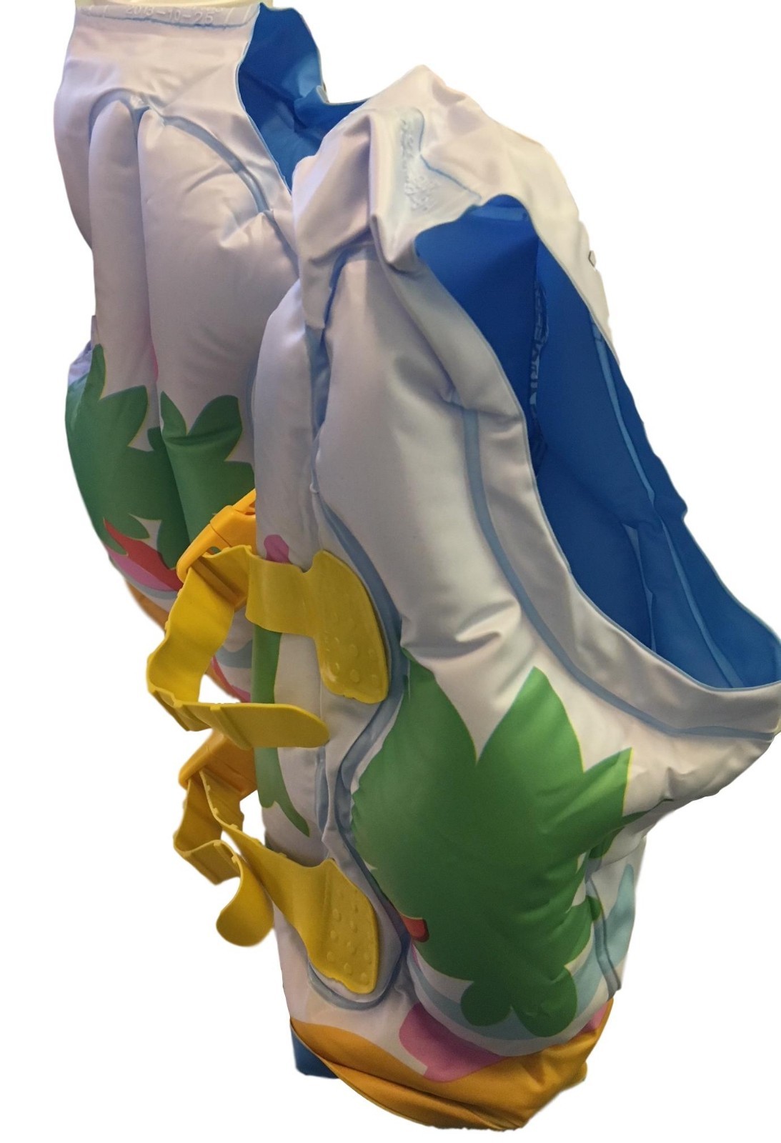 3-6yr Life Jacket Kids Safety Inflatable Swimming Vest PVC Children Swimsuit NEW