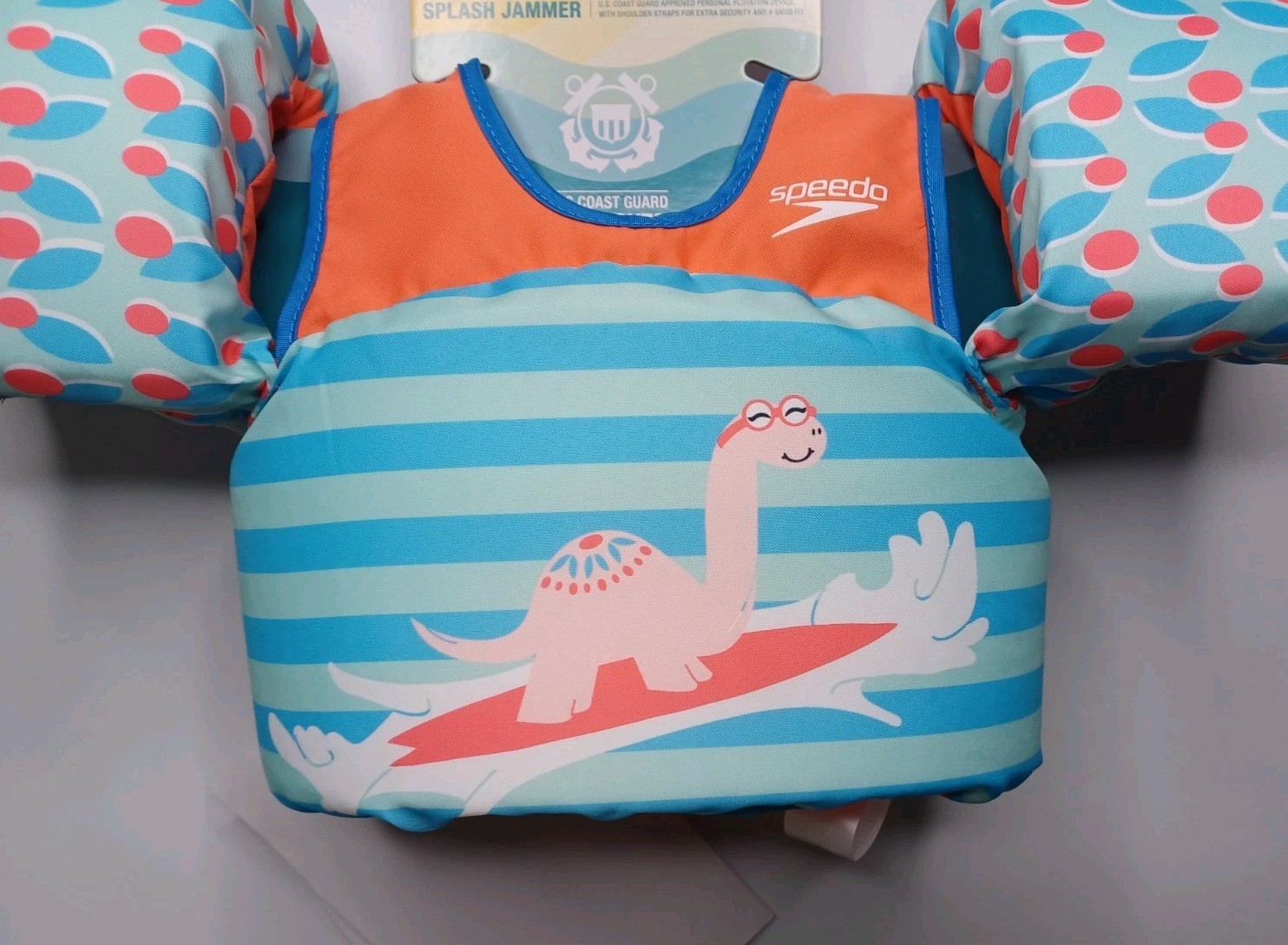 Speedo Splash Jammer Kids Float Swim Vest Toddler Weight 33 To 55 Pounds