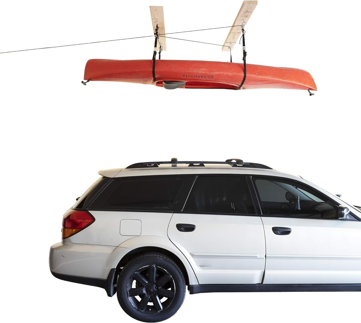 Hoister Lightweight Kayaks Overhead Garage Storage Hoist System for Small Kay…