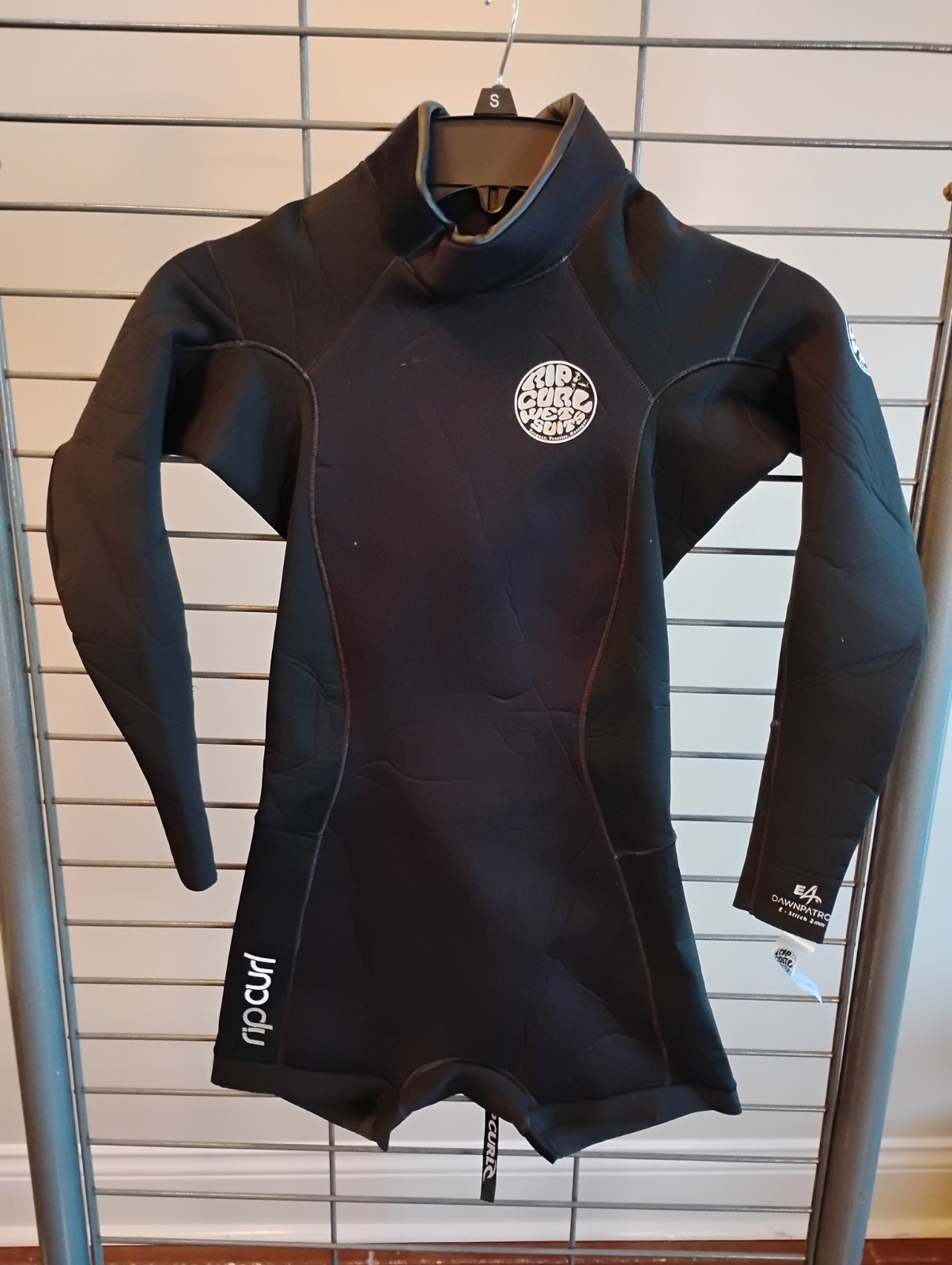 Rip Curl Womens Wetsuit Dawn Patrol 2mm Long Sleeve Springsuit Size 4 Surf