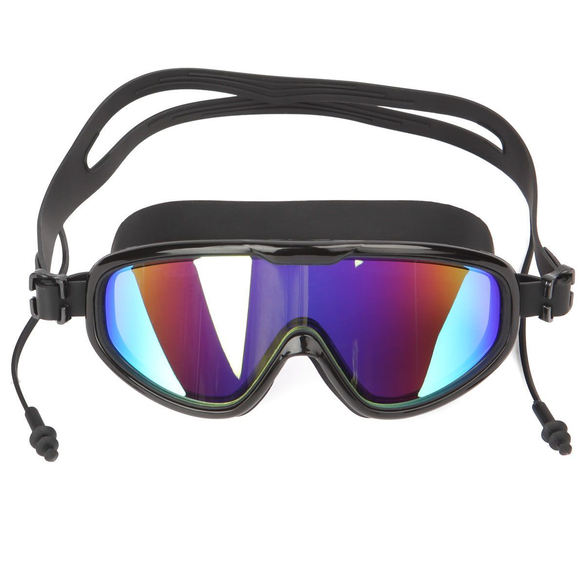 Adult Swimming Goggles Adjustable Anti-Fog Glasses Diving Underwater Protection