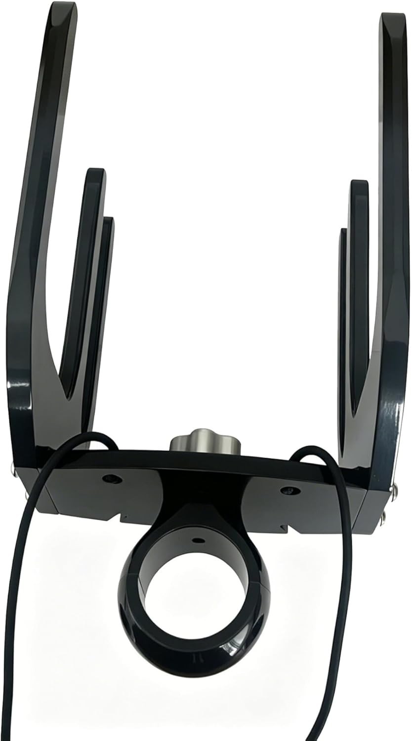 Indy Black Coated Max OR Boat Kneeboard/Wakeboard Tower Rack Holder 5Yrs Wrty