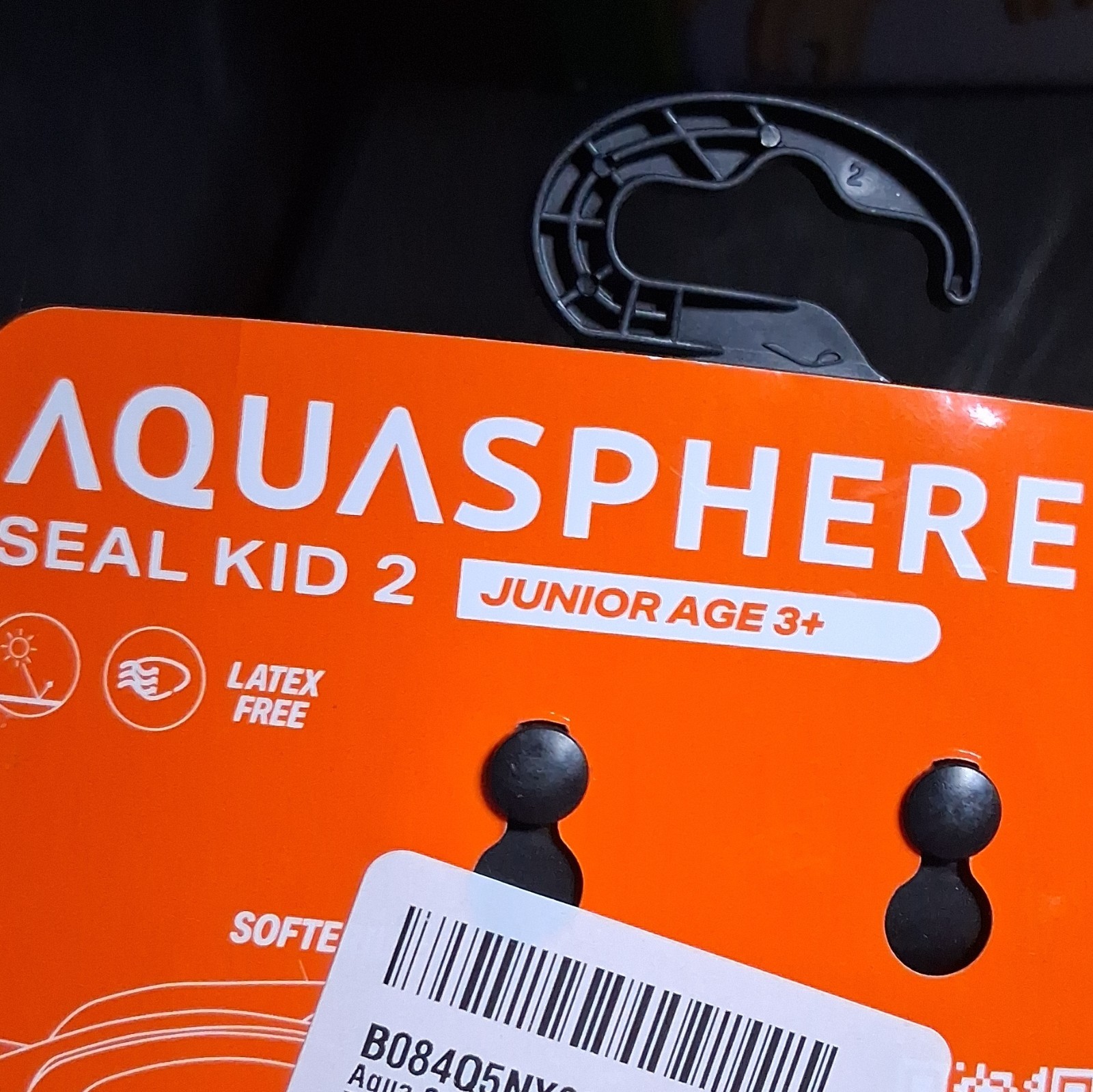 Aqua Sphere Seal Kid 2 Junior Swim Goggles Age 3+ Blue Tinted Latex Free