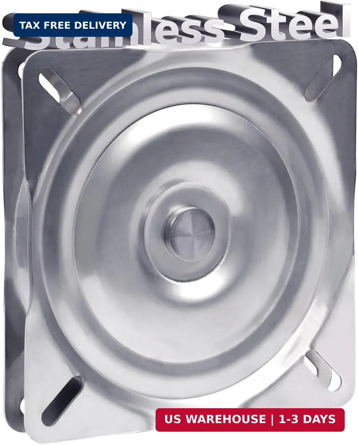 marinexplore Boat Seat Swivel,Stainless Steel Seat Swivel Mount Base for Bass Jo