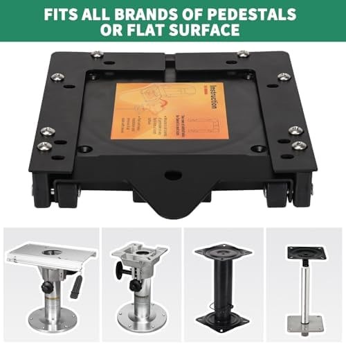 ERGOSEAT Quick Disconnect Seat Mount V2,16cmSwivel