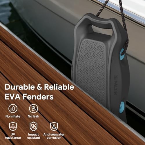 Boat Fenders Easy to Use Bumper for Docking Portable Bumpers with Extra-Long …