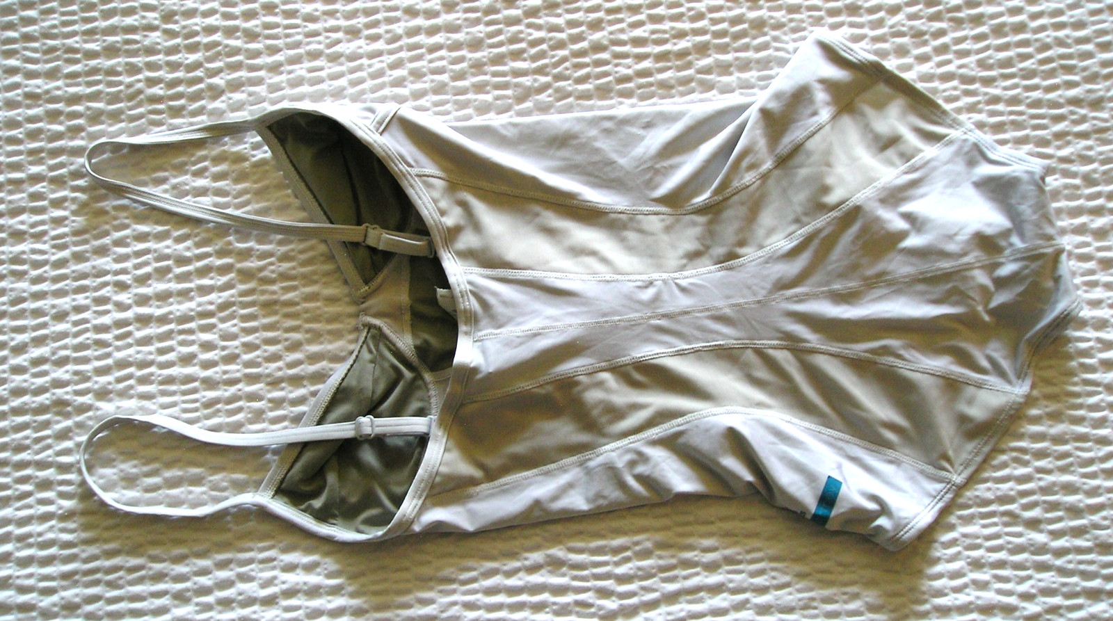 Adidas VINTAGE Stella McCartney Swim Suit 1 Piece Top-Pant Bottom Bikini sz 28″