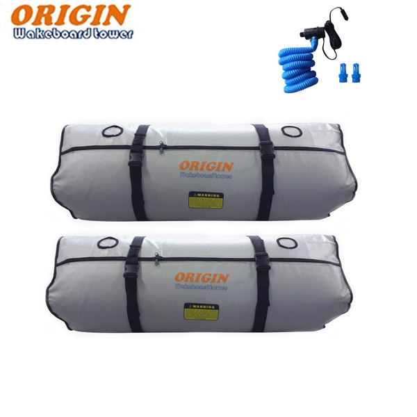 Origin Wakeboard Ballast Bag Fat Sac 2x 350 lbs Plus Pump
