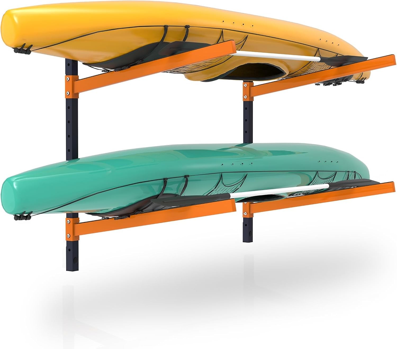 UOKRR Kayak Storage Rack,Wall Mount Kayak Racks Indoor Outdoor Storage Garage