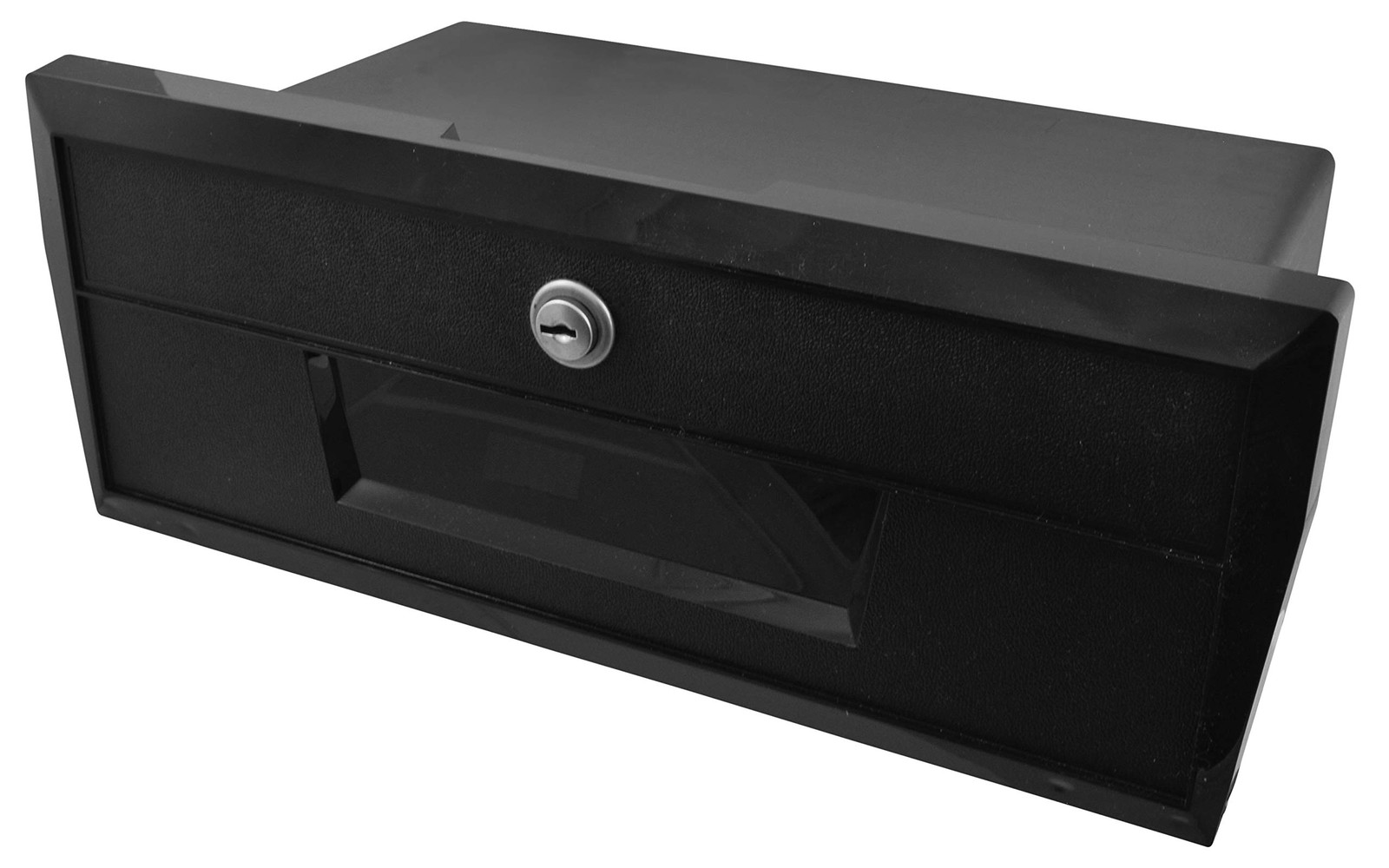 Attwood 2638-1 Standard Lightweight Lockable Replacement Boat Glove Box with Key