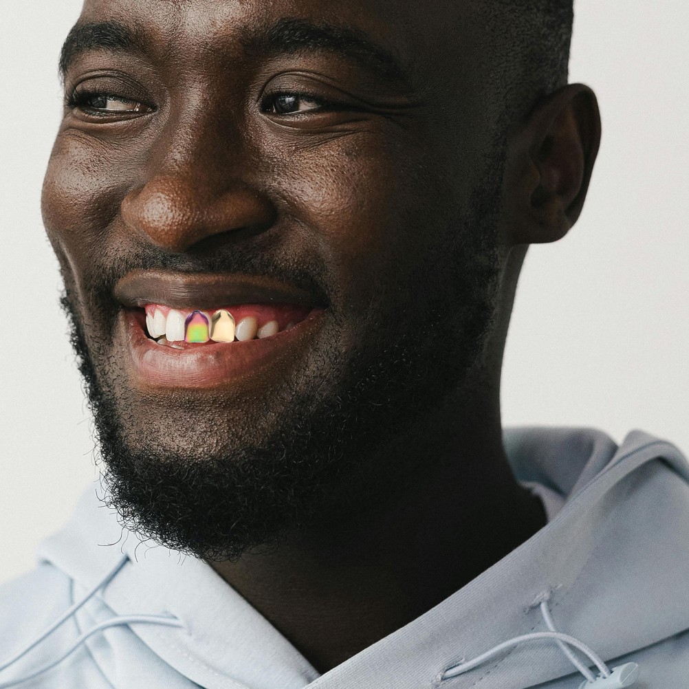 5pcs Single Tooth Grill Cap for Women Men – Removable Hip Hop Mouth Grills –
