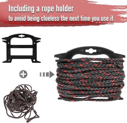 Mushroom Anchor Kit for Kayaks, Canoes, Paddle Boardswith Rope and Black