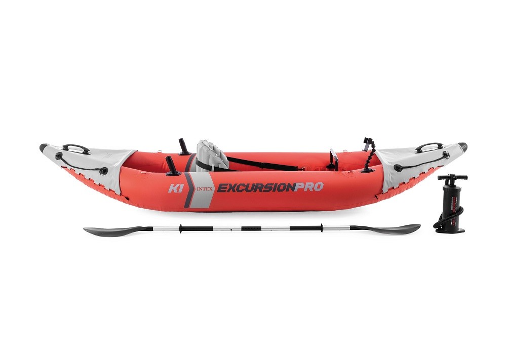 Intex Excursion Pro K1 Inflatable Kayak 1 Person 10ft x 3ft x 1ft 6in