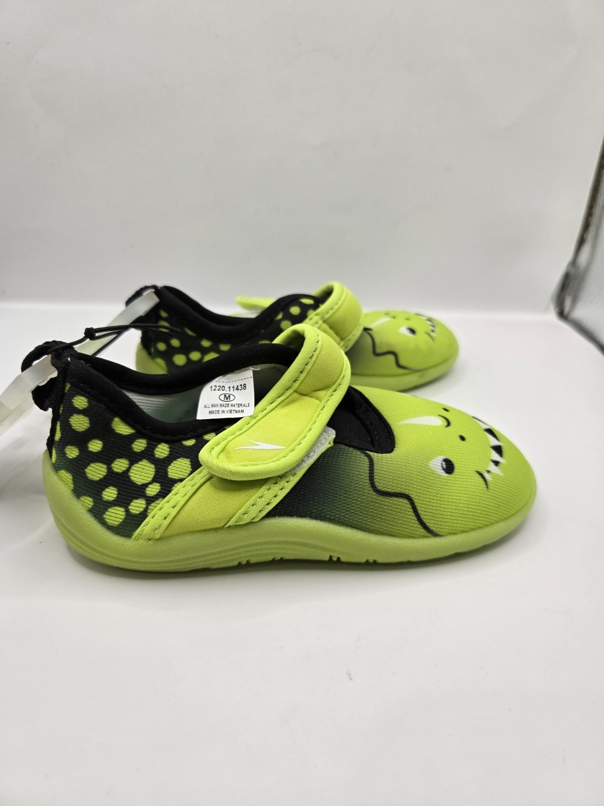 Speedo Toddler Shore Explorer Water Shoes -Green Dino, Size M 7-8