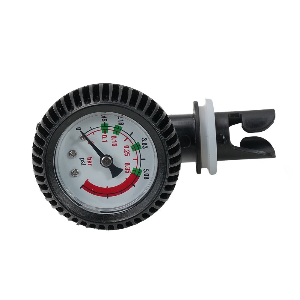 Compact Air Valve Pressure Gauge Accurate Readings Easy Transportation