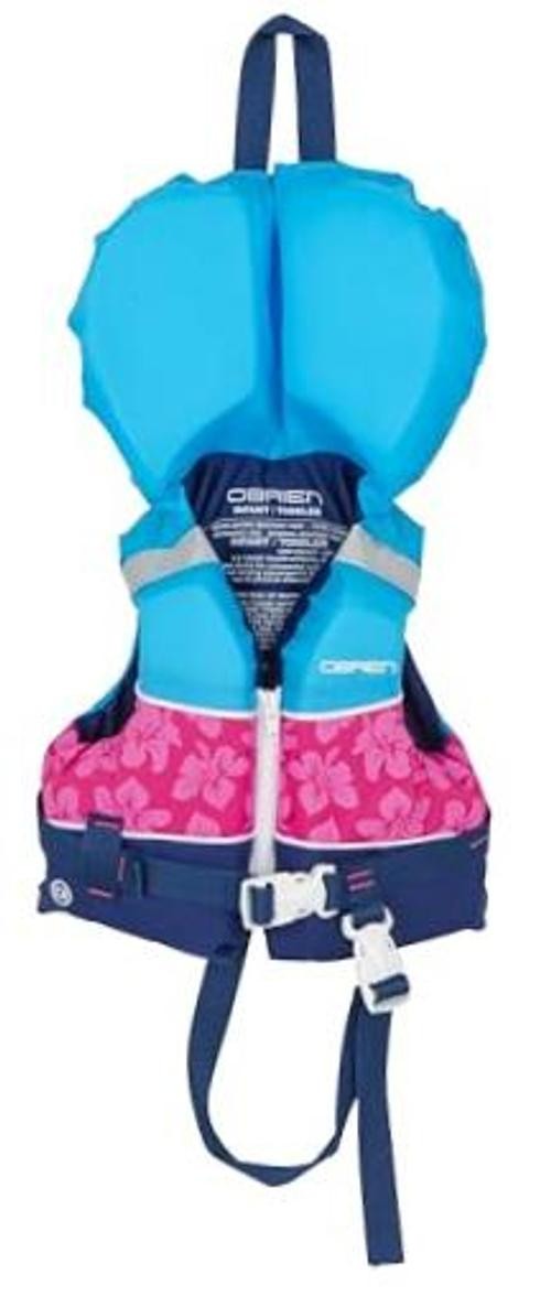 Infant Nylon 0-30lbs Coast Guard Approved Type 2 Life Jacket for Infants Pink