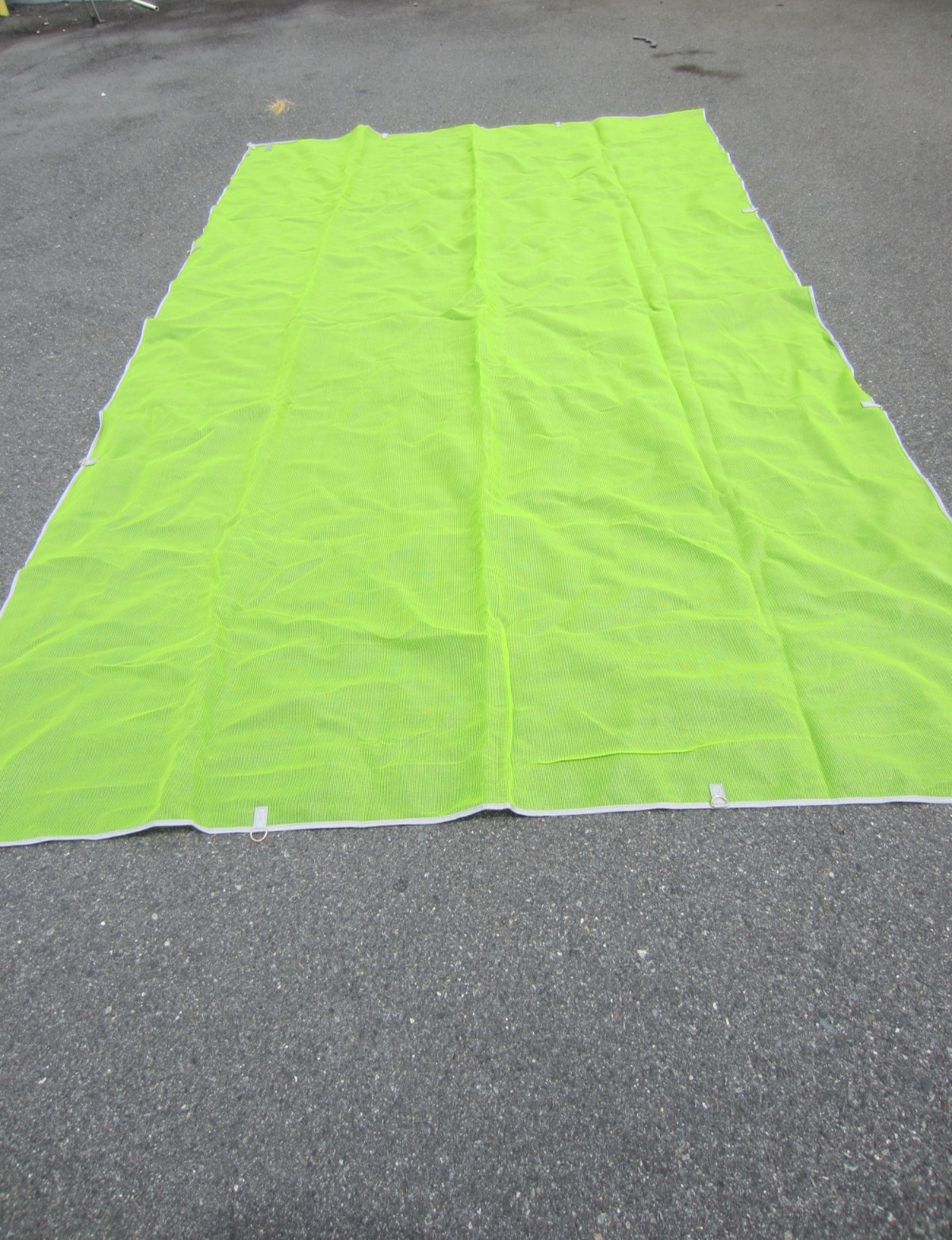 C-Gear Medium Sized 8’x14′ Original R.V Sand-Free Mat With Tote Green/Blue