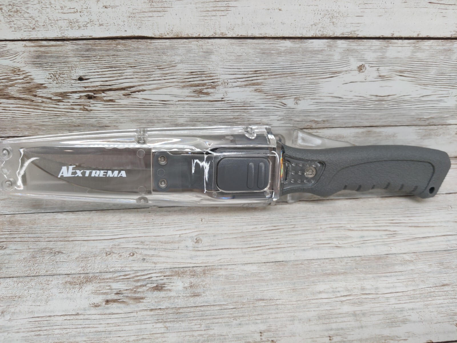 AExtrema Serrated Scuba Diver’s Snorkeling Knife w/Straps 10in 5.5in Blade