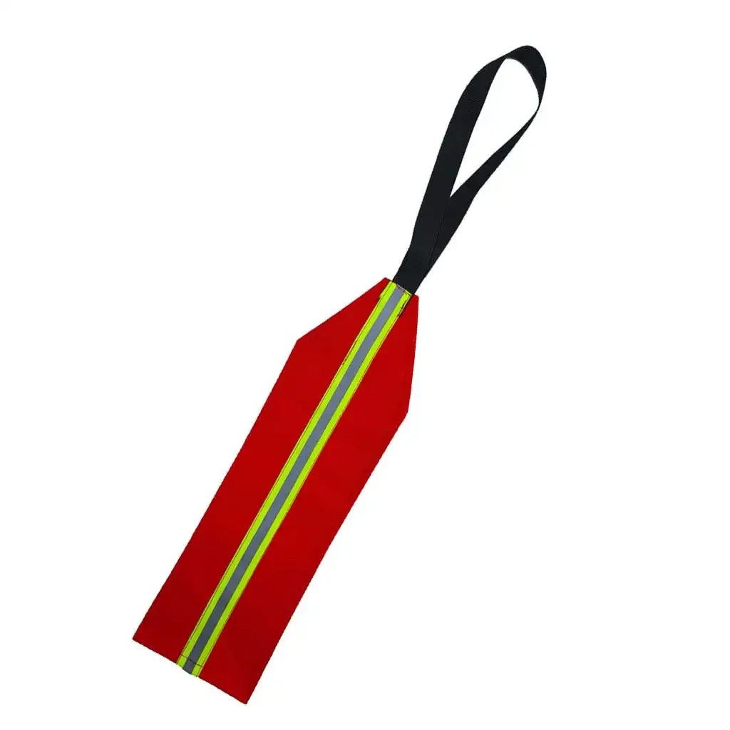 Kayak Canoe SUP Safety Travel Flag on Truck Red Warning Flag Safety Accessories