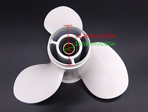 Boat Engine 9 1/4×11-J 63V-45943-10 63V-45943-00-EL Aluminum Alloy Propeller