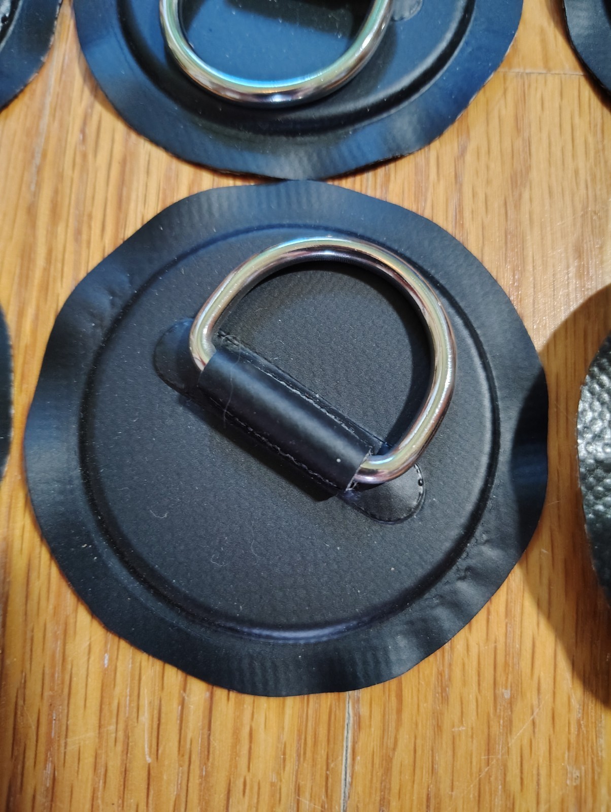 D Ring Patch PVC /D Type Stainless Steel Ring Rubber Boat, Kayak 3 1/8″