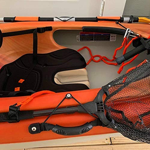 Anndason 2 Pcs Black Kayak Canoe Boat Side Mount Carry Handles/Paddle Style 1