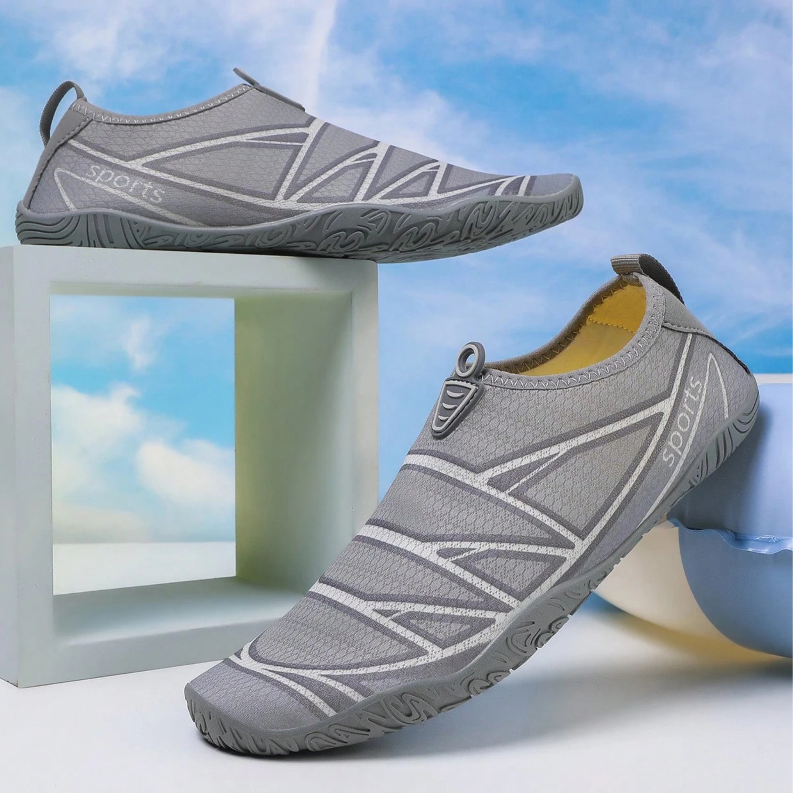 Womens Water Shoes Aqua Socks Non-Slip Barefoot Beach Swim Surf Yoga Pool River