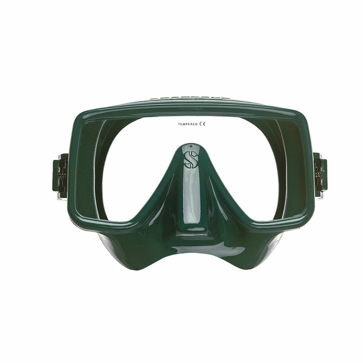 ScubaPro Frameless Single Lens Army Green Dive Mask (24.340.115)