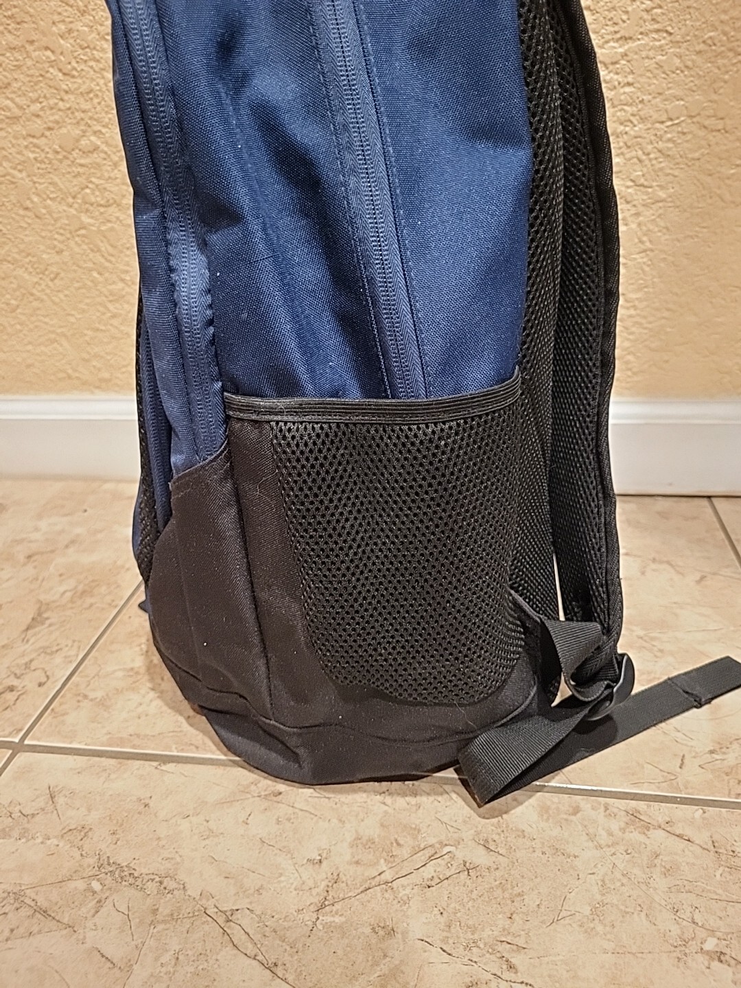 NAUTICA, Navy Blue Black, Sport Backpack 18 Inches Tall