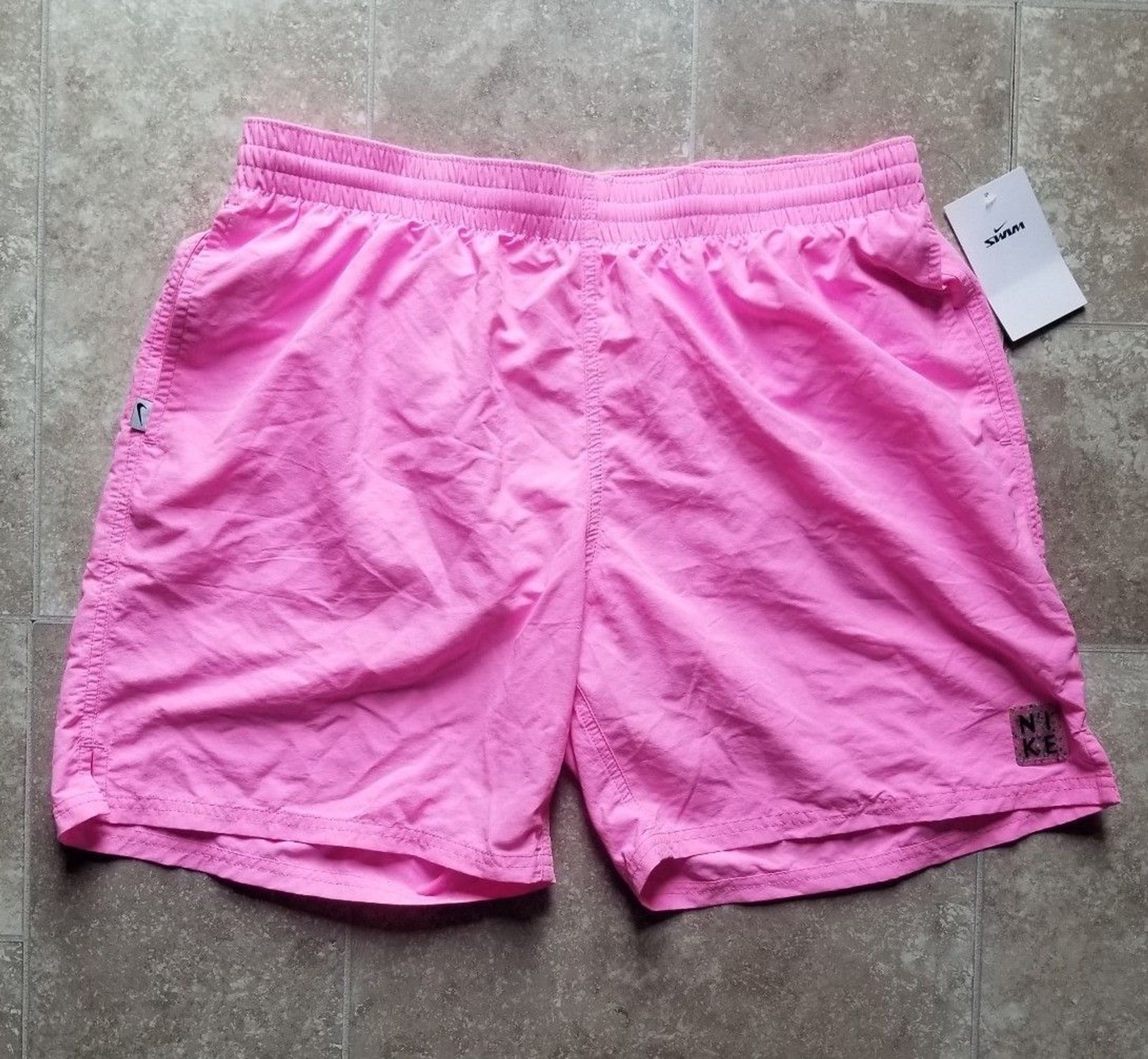 Nike Swim Shorts Neon Pink XL