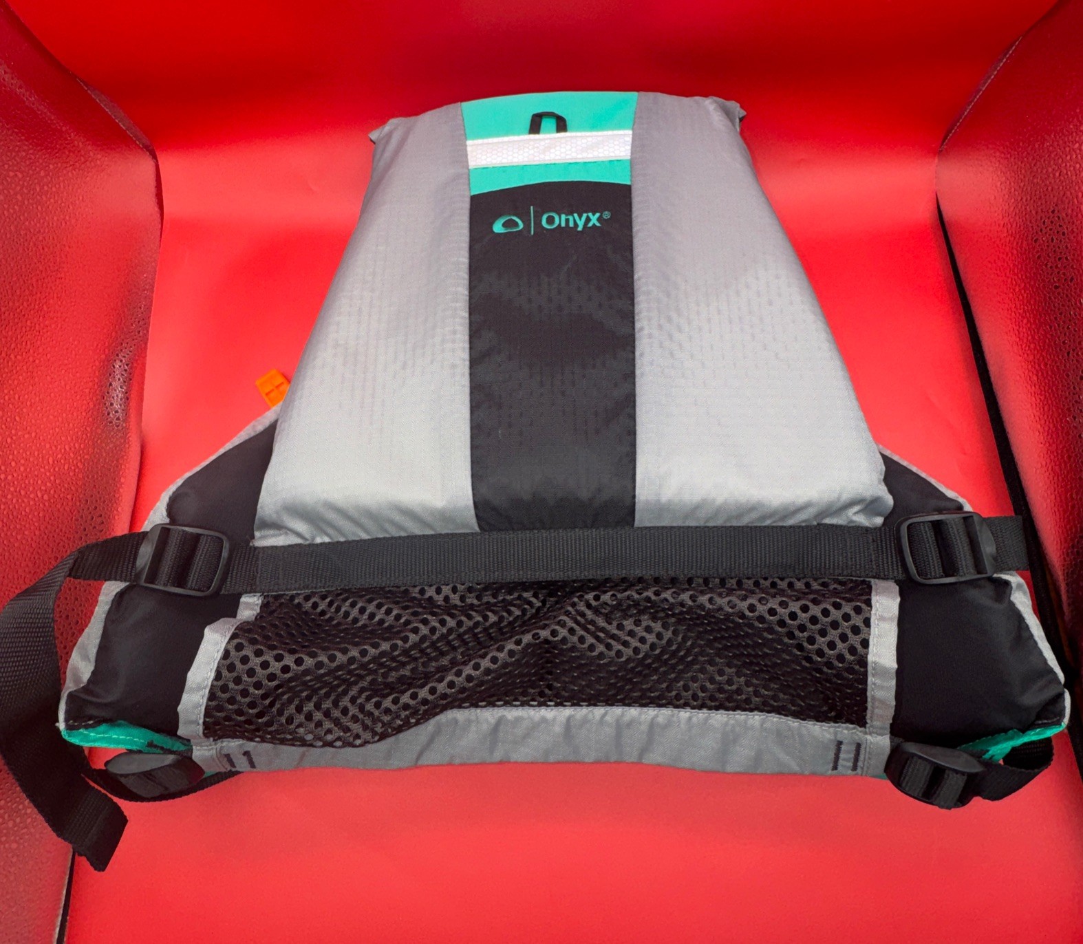 Onyx MoveVent Dynamic Paddle Sports Life Vest Size M/L Aqua Kayak