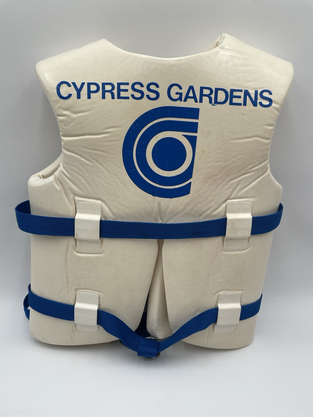 Vintage Pro Tech By Cypress Gardens Size Small 24″-28″ 1979 FOAM PVC Life Vest