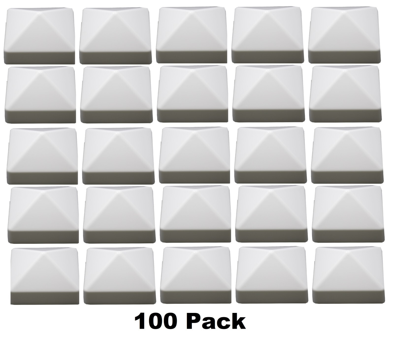 6×6 (5-7/8″ x 5-7/8″) Square Pyramid Style Cap Boat Dock Pylon Piling Cap Cover