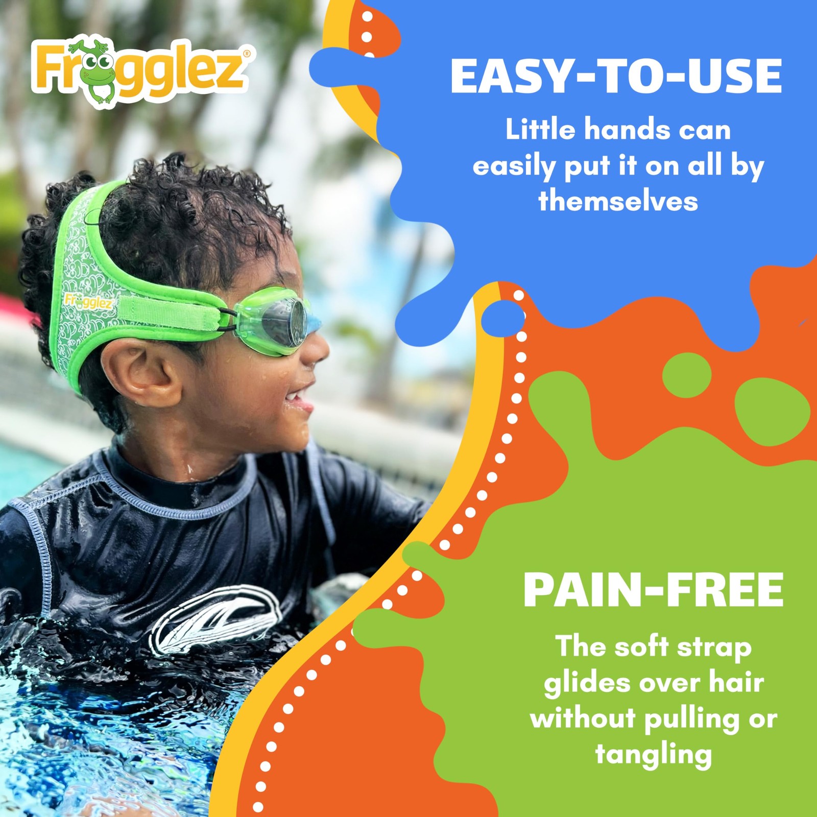 Frogglez Anti-Fog Swimming Goggles for Kids under 10 (Ages 3-10) Recommended …