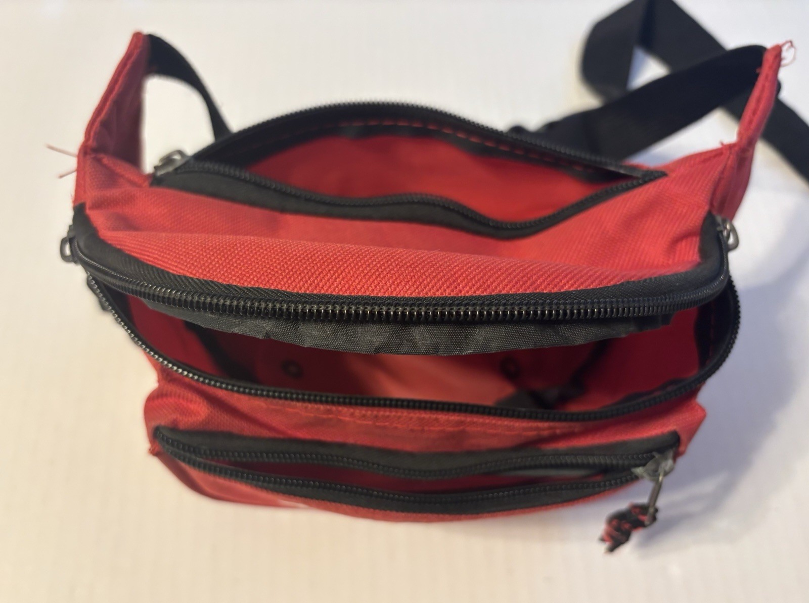 Red Guard Logo First Aid Hip Fanny Pack Swimming Pool Park Staff