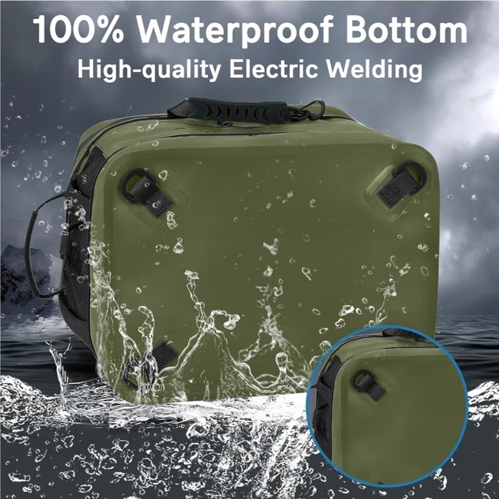 Morxplor Waterproof PVC Paddleboard Cooler Deck Bag, 40 Cans Sup Deck Kayak Cool