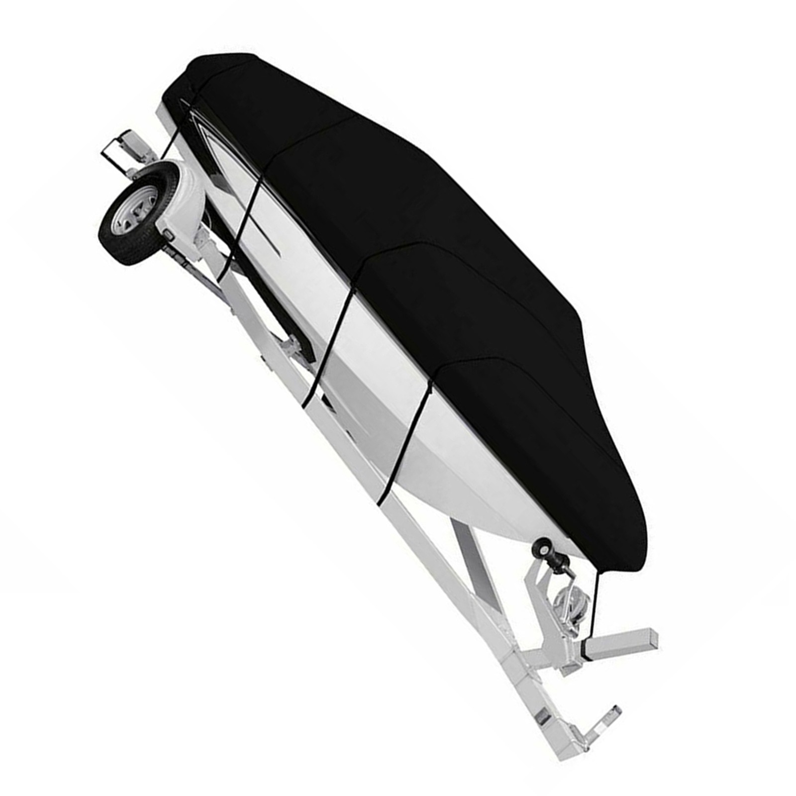 Boat Cover 11-22ft Outdoor V-Shaped Yacht Dust Cover Rainproof Boat Cover S WWSS