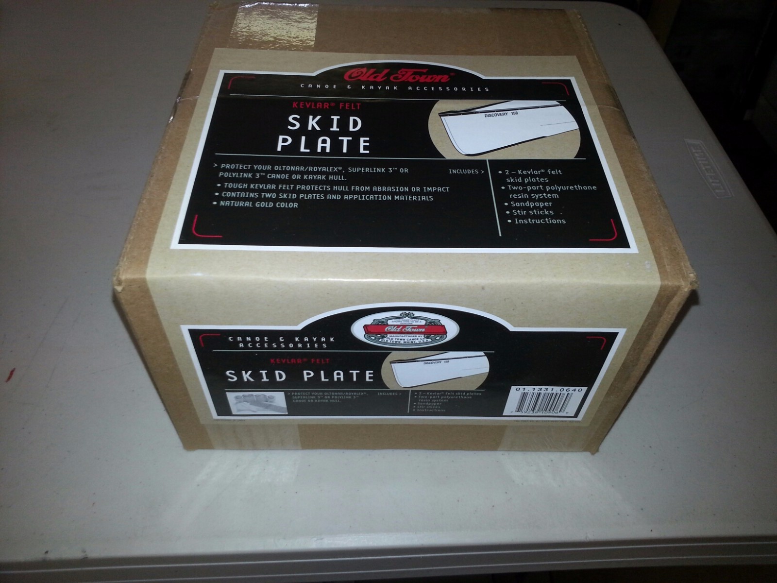 OLD TOWN CANOE KAYAK KE VLAR FELT SKID PLATE KIT REPAIR FREE SHIP