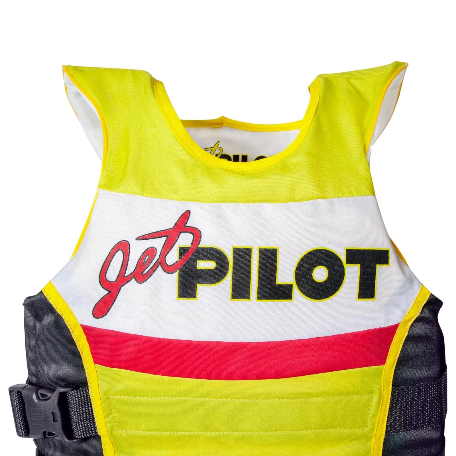 JETPILOT Vintage Nylon CGA 3-Buckle PFD Vest Side Entry PWC Blue Black JP23212