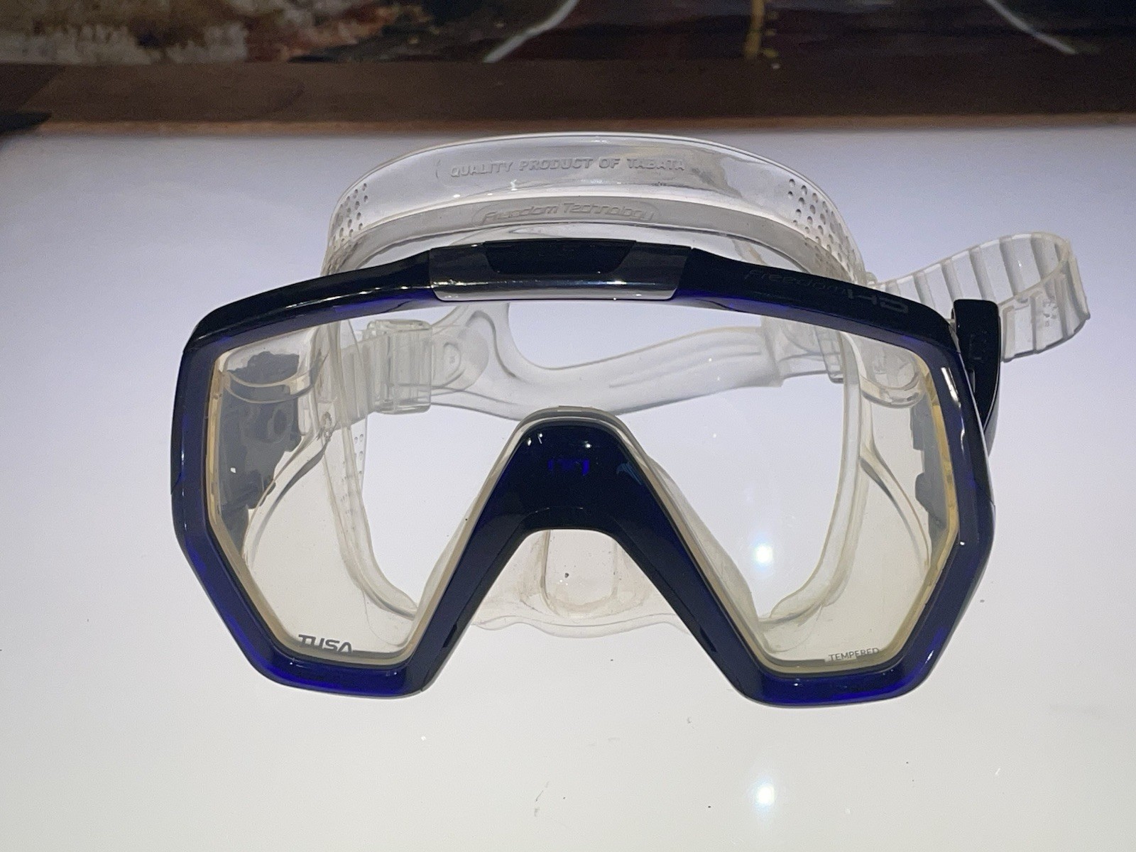 nice TUSA FREEDOM HD Scuba Dive Mask Nice Used Condition
