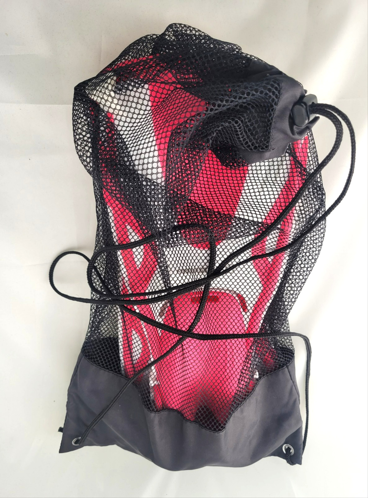 US Divers Flippers, Pink Kids, Size 9-13 With Bag Made in Thailand