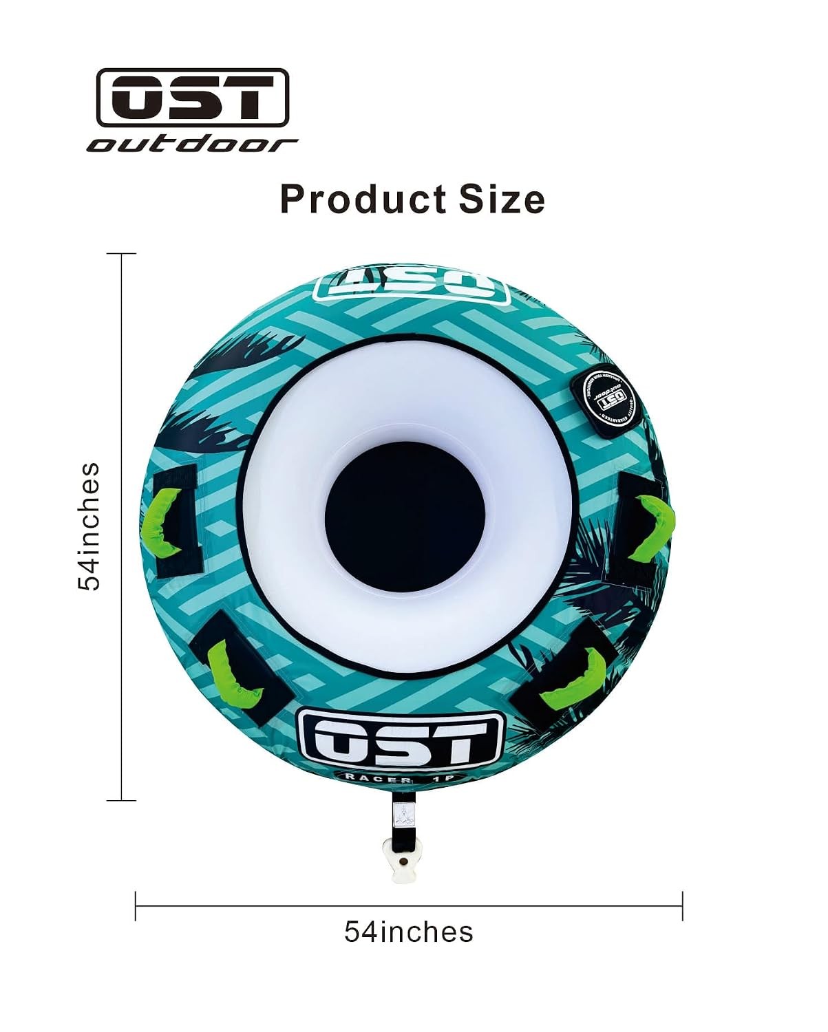 Heavy Duty Inflatable Towable Water Tube for Boating Person Inflatable Tube