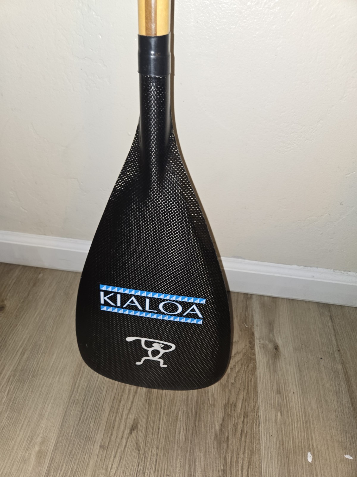 KIALOA 1-Piece Canoe Paddle Board Paddle with Travel Carry Bag