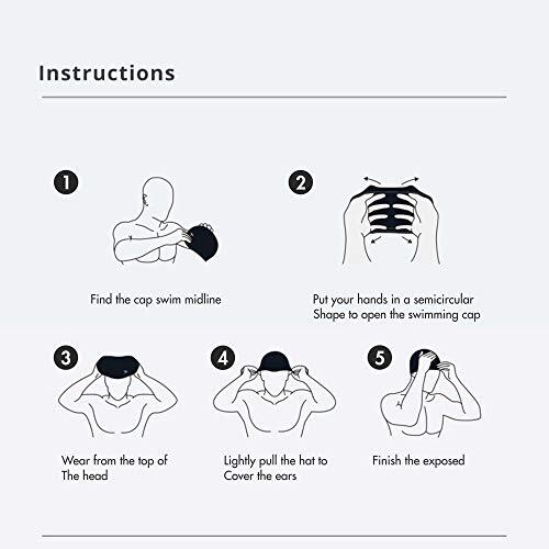 Mens All-Season Swim Cap Navy