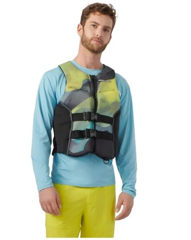 Sea-Doo Airflow Sunset Edition PFD Life Jacket Vest Multi-Color All Sizes