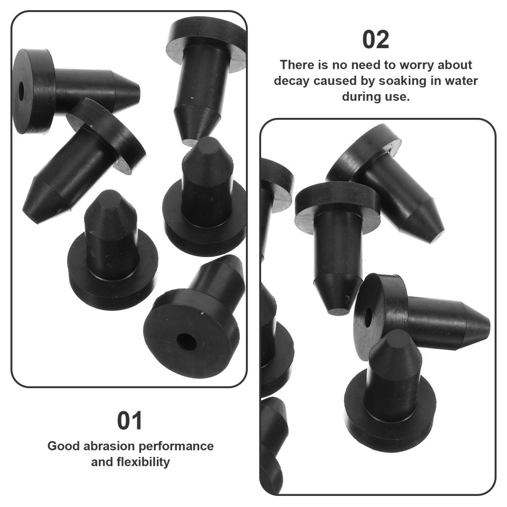 6 Pcs Drain Plug for Kayaks Form-fitting Scupper Boat Deck Supply