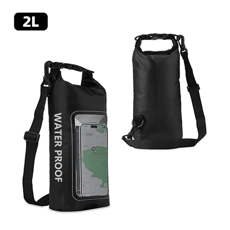 2L 5L Dry Bag Swimming Pack Touch Screen Outdoor Waterproof Kayak Storage Bag Tr